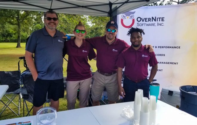 The OSI team at the Exxon Mobil Upstream/Global Projects UW Golf Tournament