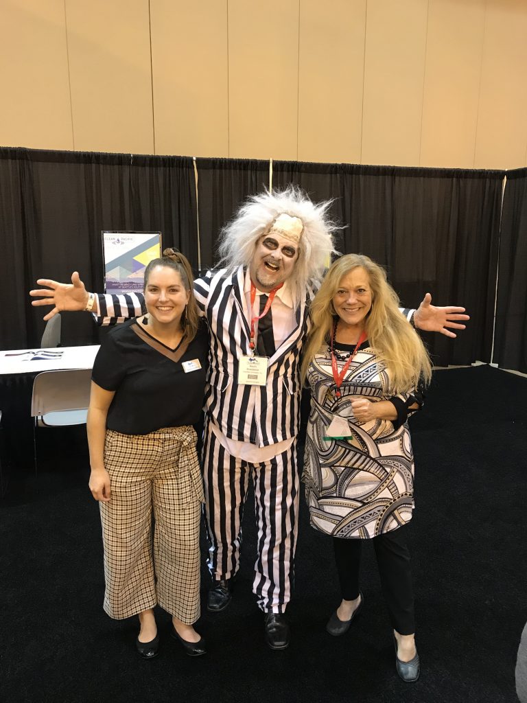 OSI Sales Manager Kevin Snedcor as Bettlejuice